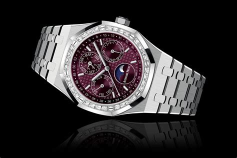 Audemars Piguet Royal Oak Purple Dial White .